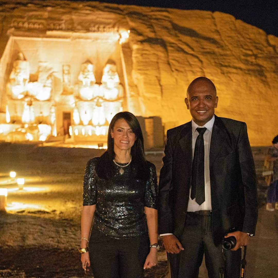 واجهة معبد أبو سمبل